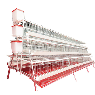 Best Price A-Type 3 Levels 4 Door Chicken Layer Battery Cage for Farm