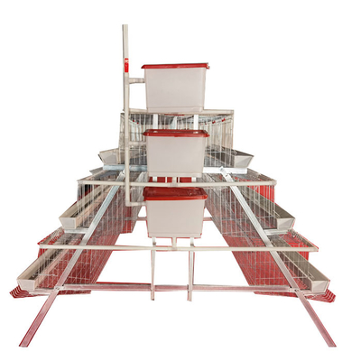 Best Price A-Type 3 Levels 4 Door Chicken Layer Battery Cage for Farm