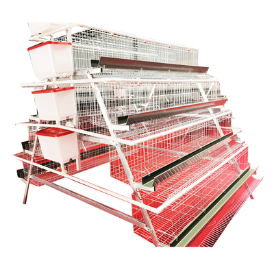 Best Price A-Type 4 Levels 4 Door Full Automatic Chicken Layer Battery Cage for Farm Use