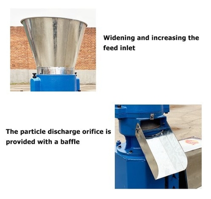 220V Feed Pellet Making Machine Maize Soybean Cereal Home Retail Farm Plant Use New Motor Included