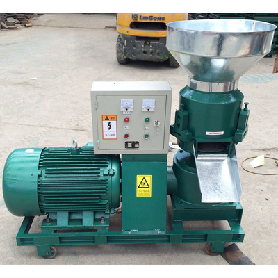 Best Selling High-Efficiency and High-Yield 80-100kg/h Green Color Pellet Machine for Farm Use