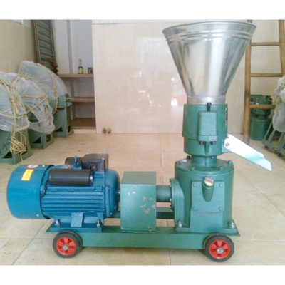 Best Selling High-Efficiency and High-Yield 80-100kg/h Green Color Pellet Machine for Farm Use