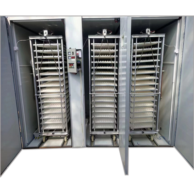 High Quality Full Automatic 16896 Chicken Poultry Egg Incubator 98% Rate New Condition 220V Motor for Home Farm Use