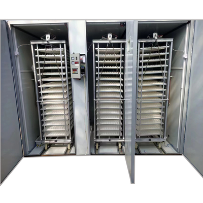 High Quality Full Automatic 16896 Chicken Poultry Egg Incubator 98% Rate New Condition 220V Motor for Home Farm Use